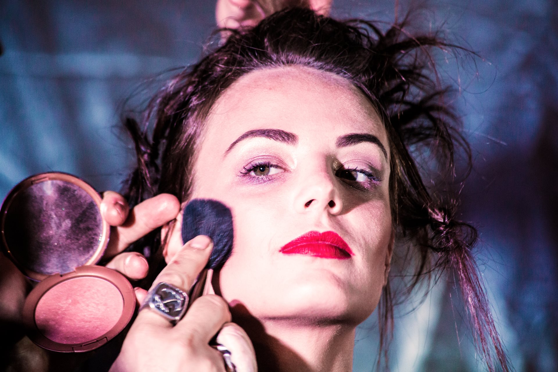ritratto backstage sfilata make up preparazione Quarrata Pistoia Firenze Sesto Fiorentino