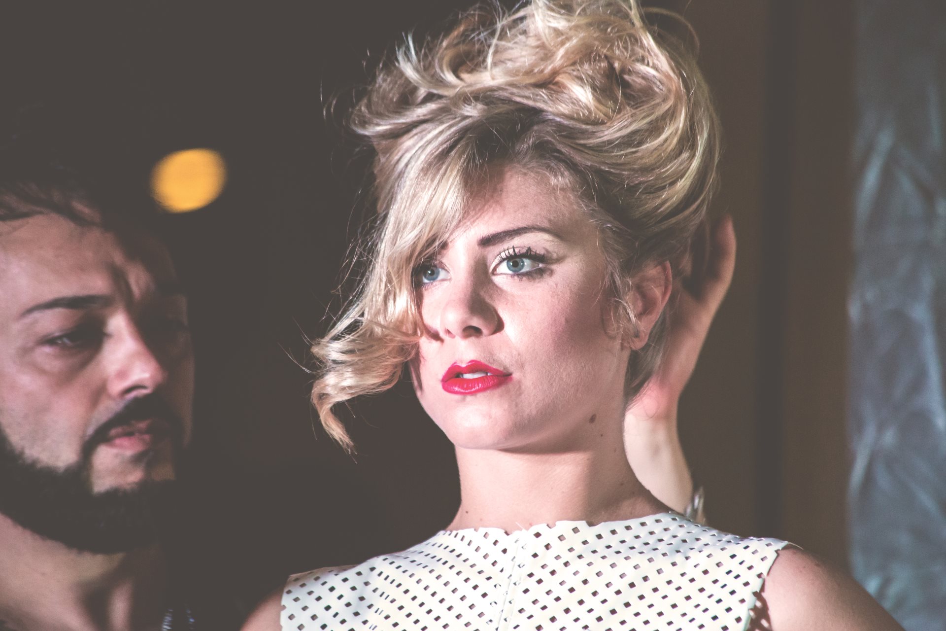 ritratto backstage modella preparazione make up sfilata glamour Quarrata Pistoia Firenze Sesto Fiorentino
