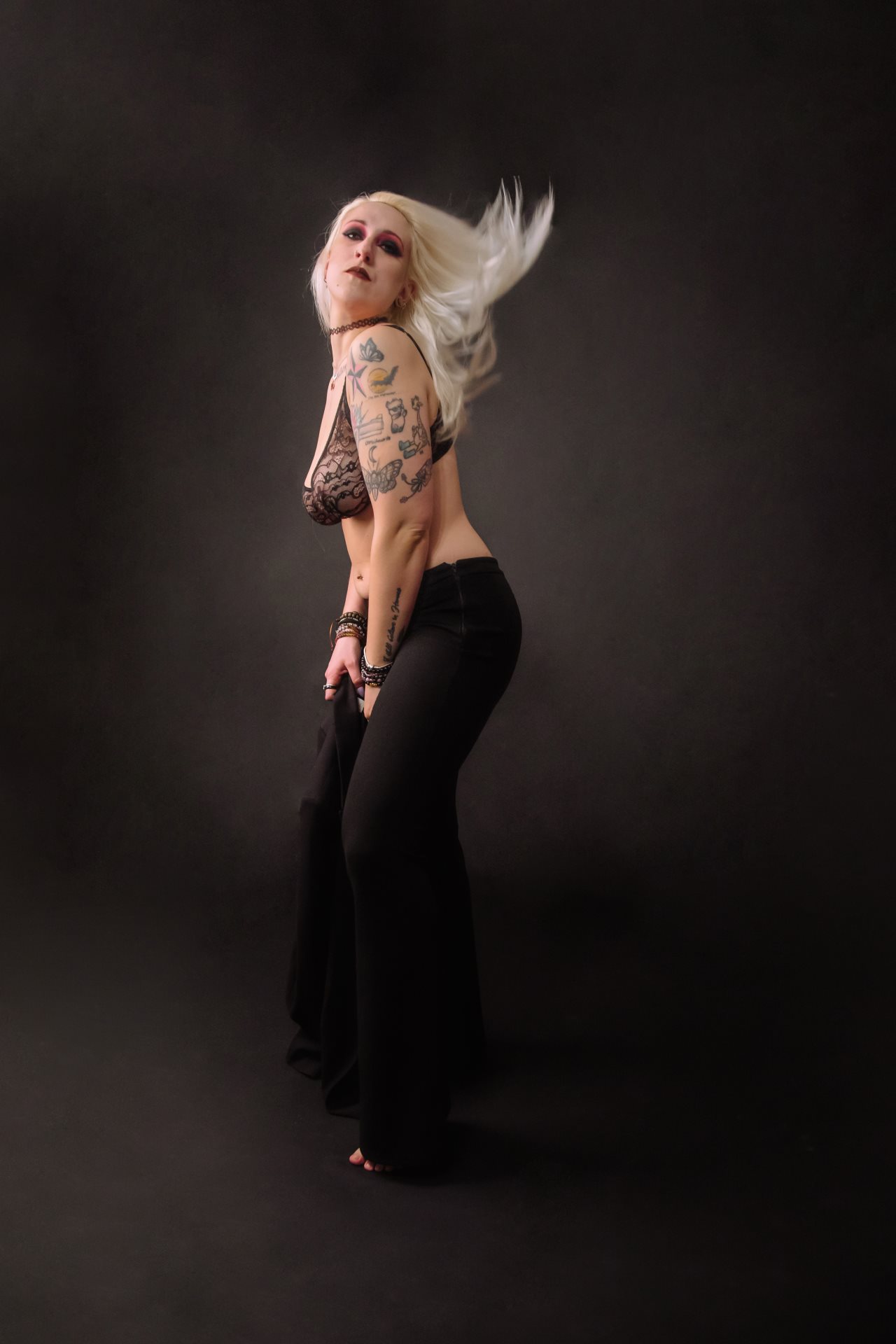servizio in studio glamour moda dark tatuaggi Firenze Sesto Fiorentino
